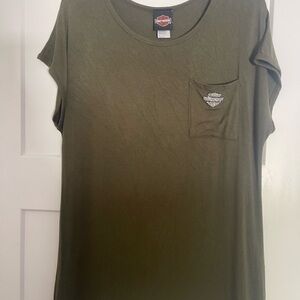 Women’s Harley Davidson bling shirt